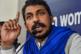 Chandrashekhar Azad on Hathras case  Bhim Army Chief about rights  Bhim Army Chief about supreme court hearing  Hathras case hearing in Supreme court  Will rights be terminated in the name of security, asks Chandrashekhar Azad  ഹത്രാസ് പൊതുതാൽപര്യ ഹർജിയിൽ സുപ്രീംകോടതി വാദം കേട്ടു  ഹത്രാസ് പൊതുതാൽപര്യ ഹർജി  ഹത്രാസ്  ഭീം ആർമി മേധാവി  ചന്ദ്രശേഖർ ആസാദ്