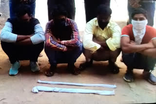 4 criminals arrested in nuh district