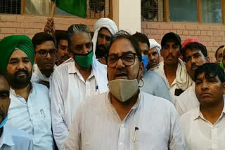 abhay chautala inld protest against farm laws in fatehabad