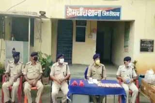 Explosives recovered in koderma, News of Koderma Domchan police station, crime news of koderma, कोडरमा में विस्फोटक बरामद, कोडरमा डोमचांच थाना की खबरें, कोडरमा में अपराध की खबरें