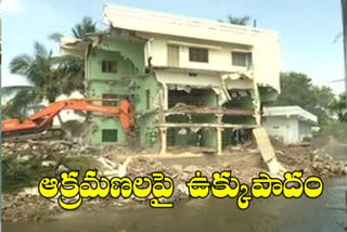 removal-of-encroachments-around-ongoing-canals-at-warangal