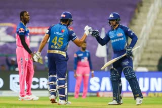 IPL 13 - MI vs RR innings brea