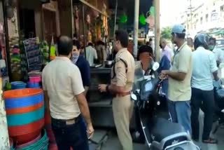 violation of social distancing ramnagar nainital