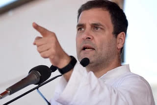 rahul on hathras