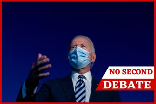 Biden against second debate