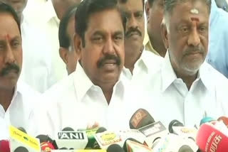 AIADMK announces E K Palaniswami as CM candidate for 2021 Tamil Nadu Assembly polls