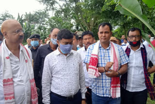 playground Stone laid at  dumduma buridihing