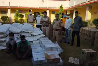 हरियाणा निर्मित शराब बरामद, Haryana made liquor recovered