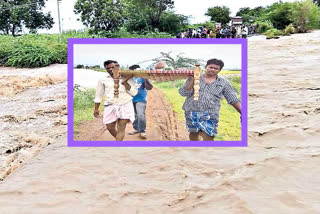 villagers suffering because of unable to cross canals due to no bridges on them…and not able to get medical treatment