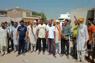 farmers protest against agricultural laws in fatehabad