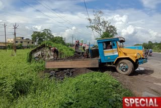 canal-is-being-filled-for-liquor-shop