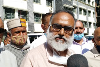Former MP Rajan Sushant on Old pension scheme in solan
