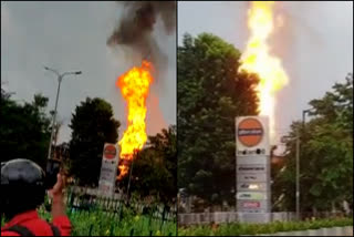 Explosion Rocks Filling Station