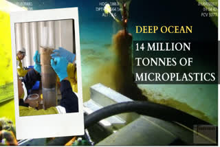 14 million tonnes of microplastics on seafloor