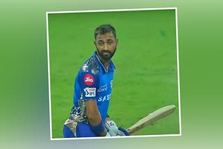 krunal pandya trolled for facial expression in ipl match