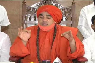 Jaya Mritunjaya Swamiji reaction about Belgaum LokSabha ticket