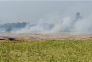 पराली जलाने के मामले में 3 किसानों पर मुकदमा दर्ज