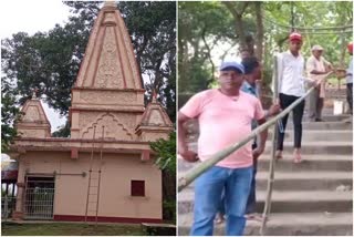 Temple opens on Thursday after 7 months in giridih, Sona Pahari Temple Giridih Bagodar, Closed temples are being opened during Corona period, गिरिडीह में 7 महीने बाद खुल रहा मंदिर, सोना पहाड़ी मंदिर गिरिडीह बगोदर, कोरोना काल में बंद मंदिर खोले जा रहे