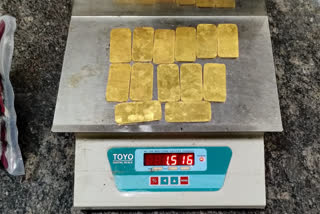 Gold worth Rs 90 lakh seized from two plane passengers