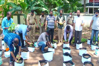 ചേർത്തല പൊലീസ് സ്റ്റേഷൻ  കാർഷിക വൃത്തി  ചേർത്തല പൊലീസ് സ്റ്റേഷൻ പച്ചക്കറി കൃഷി  സംയോജിത കൃഷി  cherthala police station farming  farming  kerala police farming