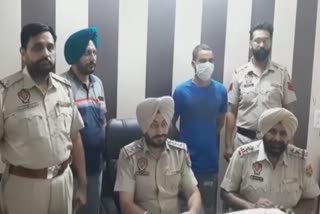 Tarn Taran police arrested a man with 100 grams of heroin