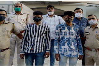 crooks arrested, Chain snatching in Udaipur