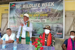 কুমাৰীকাটাত ৬৬ সংখ্যক বন্যপ্ৰাণী সপ্তাহৰ সফল সামৰণি