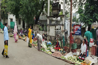 Vegetable seller