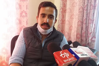 MLA Vikramaditya Singh on Corona rising cases in shimla