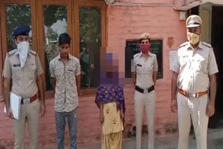 mother accused of burning her child with her second husband in faridabad