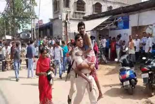 jharkhand police sent injured to hospital