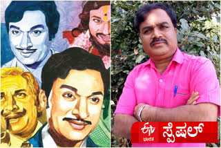 Dr Rajkumar Fan Unique attempt