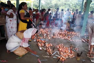 Celebration of religious festival at Sri Sri Gopal Thana barama baksa assam etv bharat news