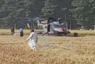 IAF's ALH Dhruv chopper makes precautionary landing in UP's Saharanpur