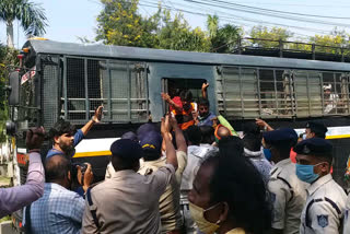 Police arrested youth congress