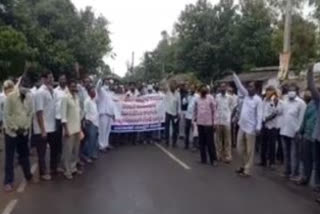 jindal workers protest to open the industry