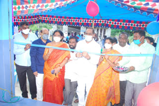 wyra mla inaugurated water treatment plant at rebbavaram in khammam district