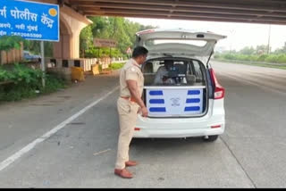 Action taken against vehicles violating the rules in Navi Mumbai