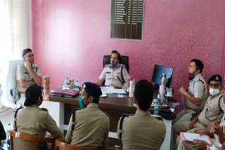 हरियाणा, राजस्थान और UP पुलिस की बैठक