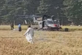 IAF's ALH Dhruv chopper makes precautionary landing in UP's Saharanpur