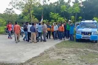 tmc activists protested