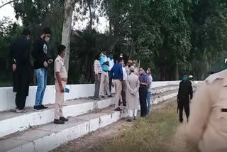 firing in athletic ground amu, youth death