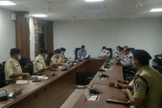 Ujjain divisional commissioner and IG visited district, review of preparations for by- election