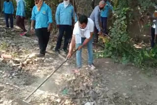 Councilor Manoj Mahlawat cleanliness campaign