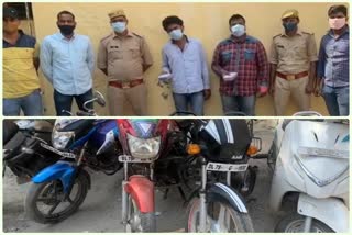 Two accused arrested for robbery and theft in Noida