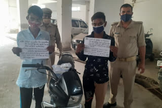 Two accused arrested for robbery and theft in noida