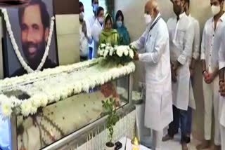 Leaders pay last respects to Ram Vilas Paswan