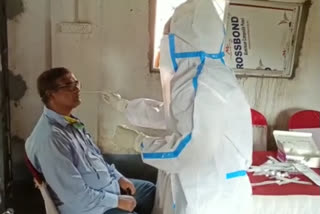 special rapid antigen test drive organized in dhanbad