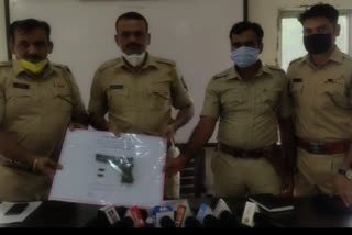 A pistol worth Rs 25,000 was found in the possession of the accused