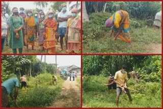 ଅଧିକ ଶ୍ରମ ଦିବସ ସୃଷ୍ଟି କରିବା ଲକ୍ଷ୍ୟ; ପ୍ରତ୍ୟେକ ପଞ୍ଚାୟତରେ ଜାରି ରହିଛି କାର୍ଯ୍ୟ